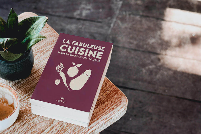 Livre 200 recettes Cookut La Fabuleuse Cuisine - coloris aléatoire