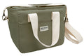Lunch bag isotherme Akinod 08:17 en polycoton olive 7L
