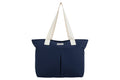 Lunch bag isotherme Akinod 10:47 en polycoton bleu navy 21L