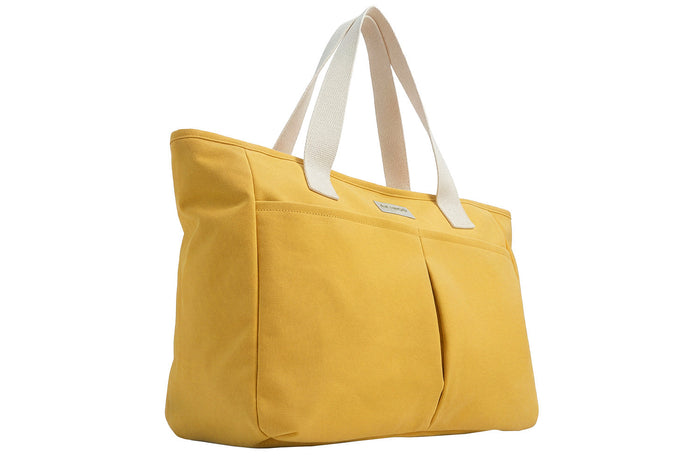 Lunch bag isotherme Akinod 10:47 en polycoton moutarde 21L