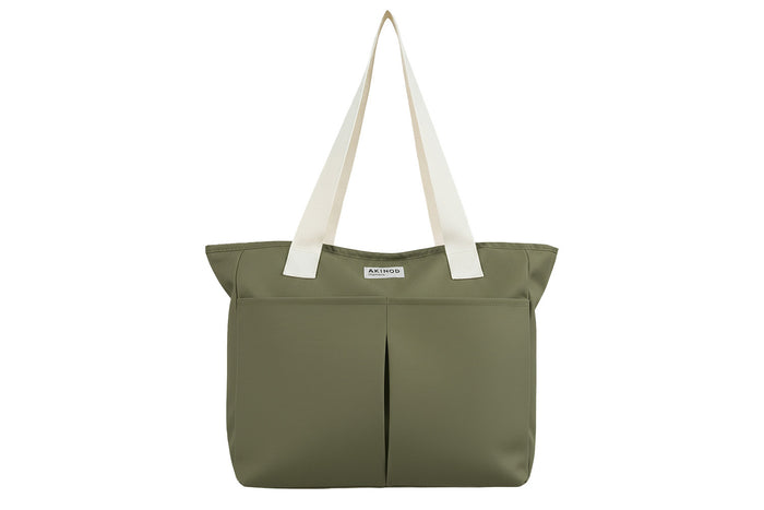 Lunch bag isotherme Akinod 10:47 en polycoton olive 21L