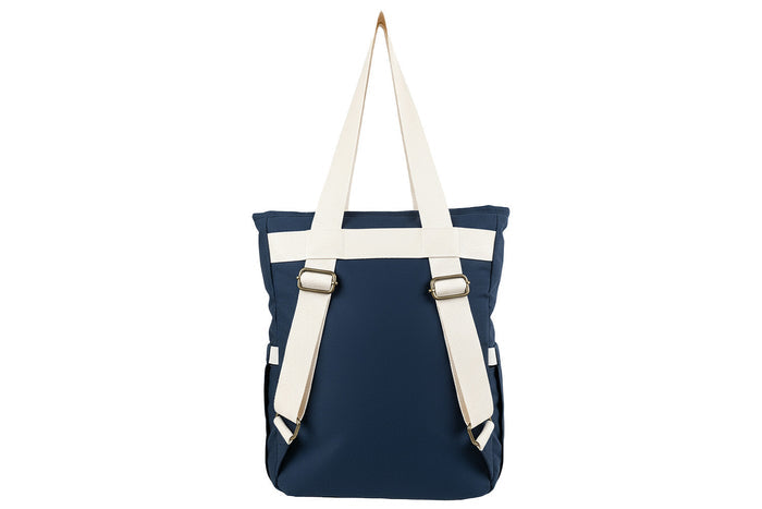 Lunch bag XL isotherme Akinod 08:19 en polycoton bleu navy 17,5L