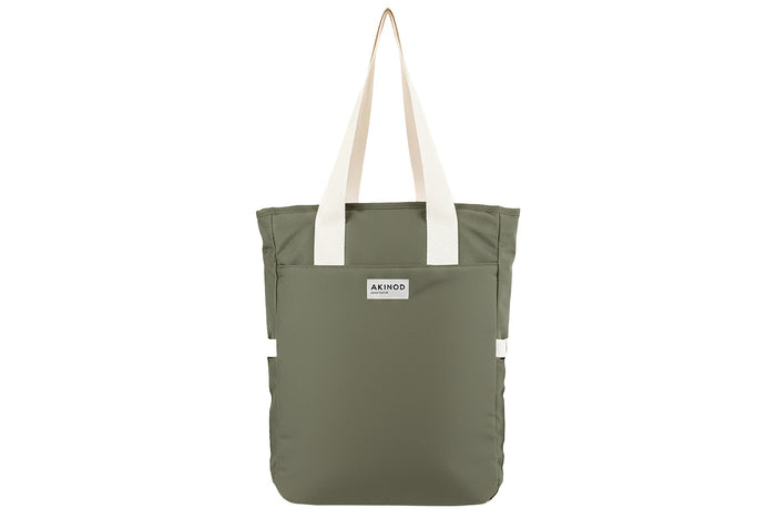 Lunch bag XL isotherme Akinod 08:19 en polycoton olive 17,5L