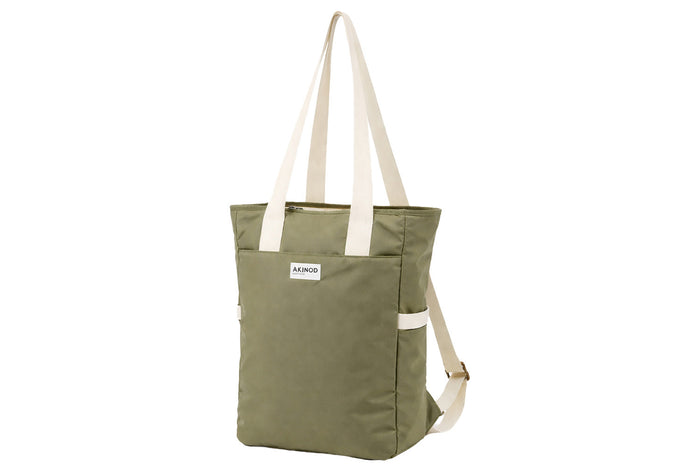 Lunch bag XL isotherme Akinod 08:19 en polycoton olive 17,5L