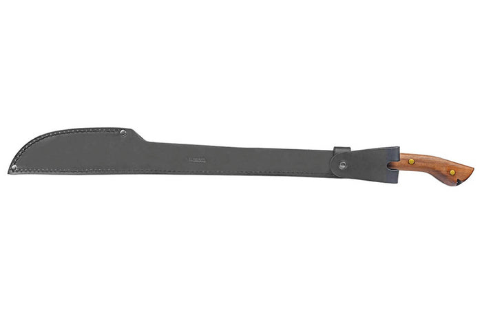 Machette Condor Cojang Jungle 62746 lame 53cm manche riveté en noyer + étui en cuir