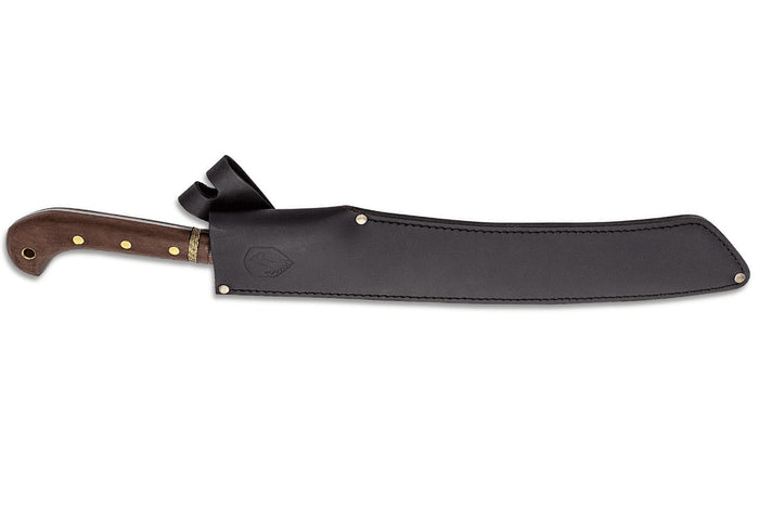 Machette Condor Duku 60956 lame 39,4cm manche en noyer avec étui en cuir