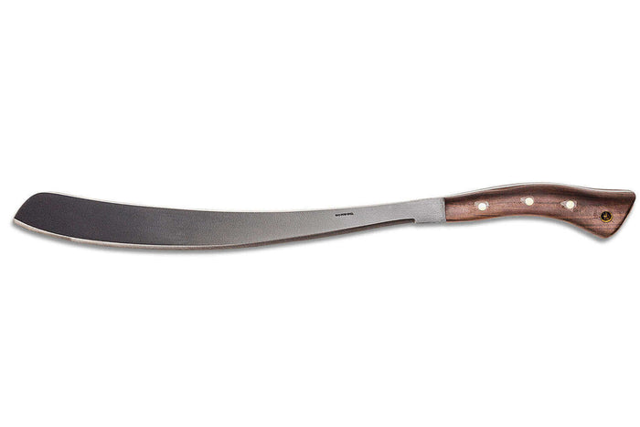 Machette Condor Parang 60940 lame noire 44,5cm manche en noyer avec étui en cuir
