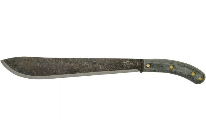 Machette Esee Darien lame carbone 31,5cm manche micarta gris + étui