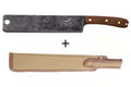Machette Esee Expat Libertariat lame acier carbone 22,8cm manche bois de noyer + étui