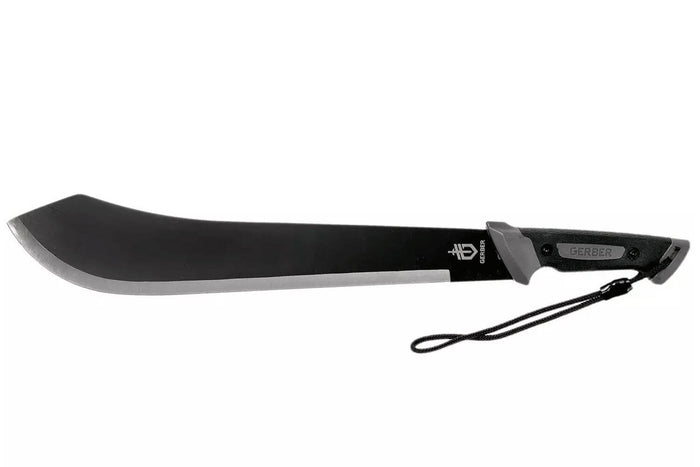 Machette Gerber Gator Bolo GE002076 39,4cm manche en caoutchouc noir avec étui