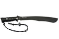 Machette kukri Wildsteer W Tiger WTIG3113N 45cm lame noire manche Kraton noir + étui en nylon