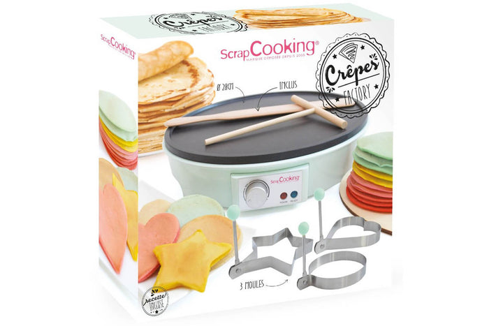 Machine à crêpes Scrapcooking Crêpe Factory 28cm