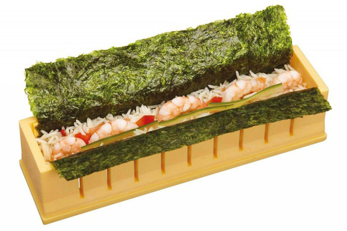 Machine à sushis KitchenCraft World of Flavors jaune