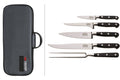 Malette 4 couteaux de cuisine V. Sabatier + 1 fourchette de chef manches 3 rivets