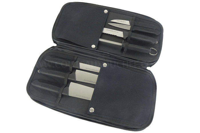 Mallette 6 couteaux + 1 fusil Diamant Bargoin Creative Chef