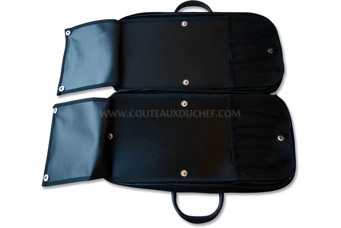 Mallette de 4 couteaux de boucher Fischer Bargoin manche rouge