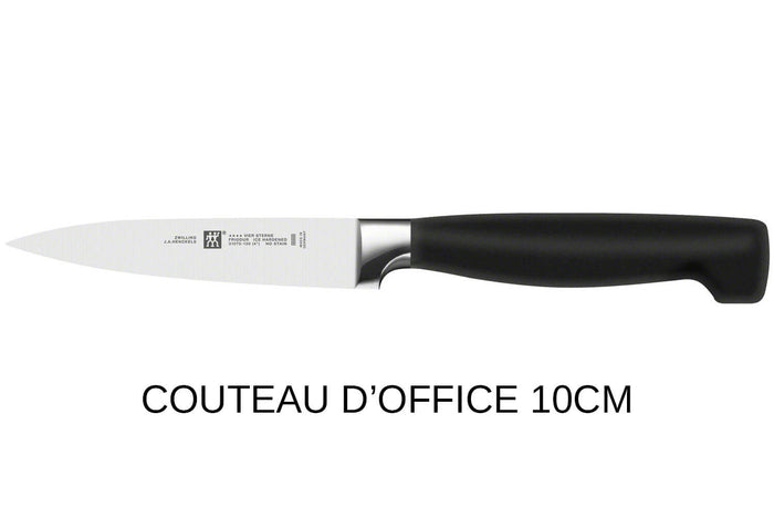 Mallette de voyage Zwilling Four Star 3 couteaux + 3 accessoires