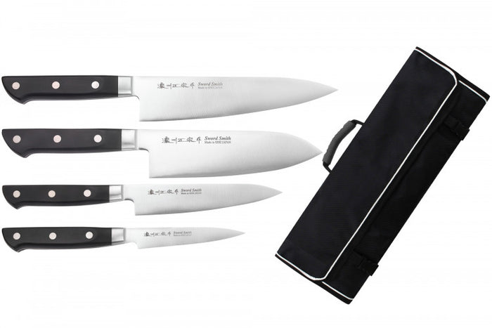 Mallette Satake Cutlery ABS 4 couteaux japonais