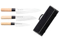 Mallette Satake Cutlery Tsuchime 3 couteaux japonais