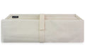 Mallette traditionnelle Wusaki en toile de coton beige pour 5 couteaux