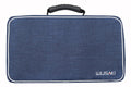 Mallette vide Wusaki bleue pour 21 couteaux et ustensiles + 1 grande poche de rangement