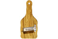 Mandoline à truffes Ambrogio Sanelli lame crantée en inox et manche en olivier