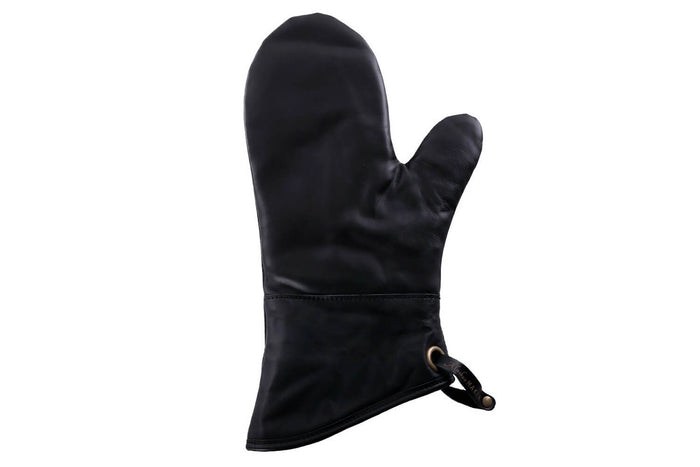 Manique Alaskan Maker Defender noir et vert en cuir