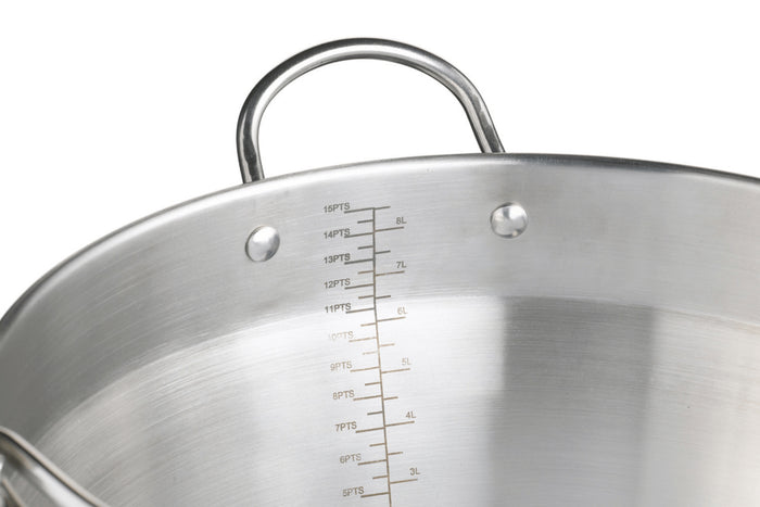 Marmite à confiture KitchenCraft Home Made en acier inox 9L