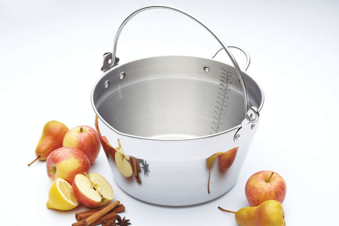 Marmite à confiture KitchenCraft Home Made en acier inox 9L