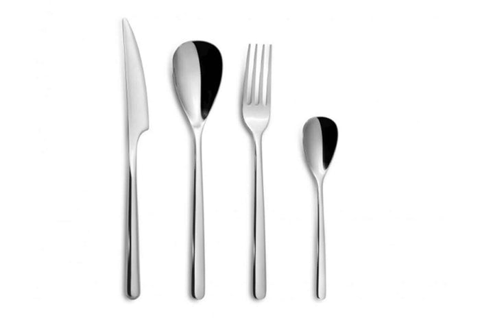 Ménagère 24 couverts Comas Canada finition miroir