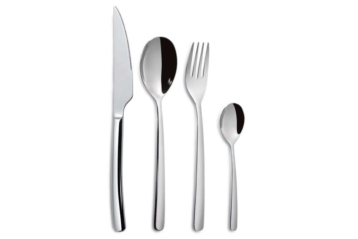 Ménagère 24 couverts Comas Cuba finition miroir