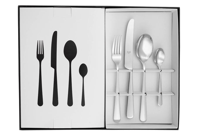 Ménagère 24 pièces Mepra Stoccolma en acier inox 18/10