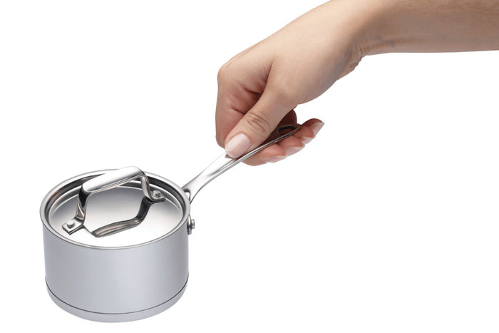 Mini casserole MasterClass en acier inox 8,5cm + couvercle