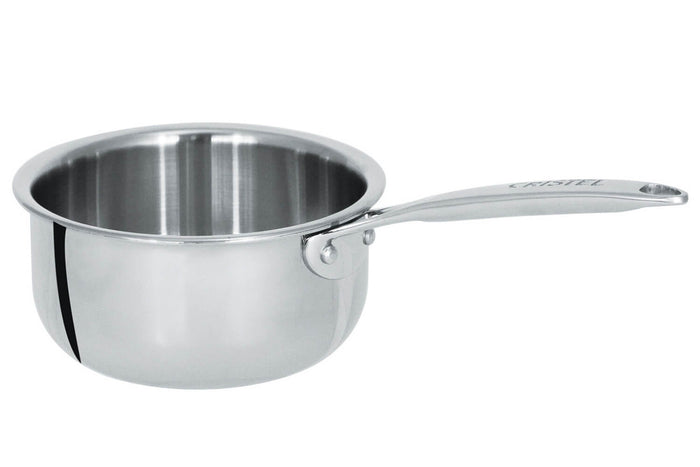 Mini casserole saucier Cristel Castel'Pro en acier inoxydable 18/10 3 ply