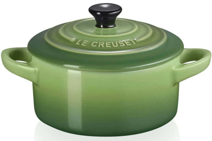 Mini cocotte ronde en céramique Le Creuset 10cm Bambou