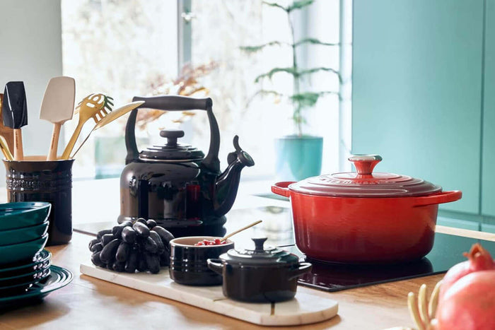 Mini cocotte ronde en céramique Le Creuset 10cm Noir Onyx