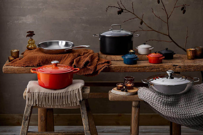 Mini cocotte ronde en céramique Le Creuset 10cm Volcanique