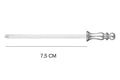 Mini fusil à aiguiser Opinel manche en acier inox 7,5cm