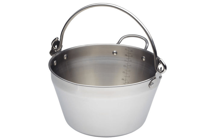 Mini marmite à confiture KitchenCraft Home Made en acier inox 4,5L