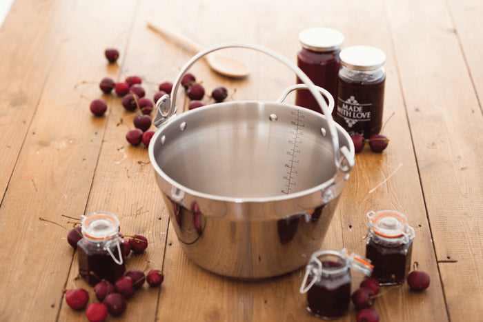 Mini marmite à confiture KitchenCraft Home Made en acier inox 4,5L