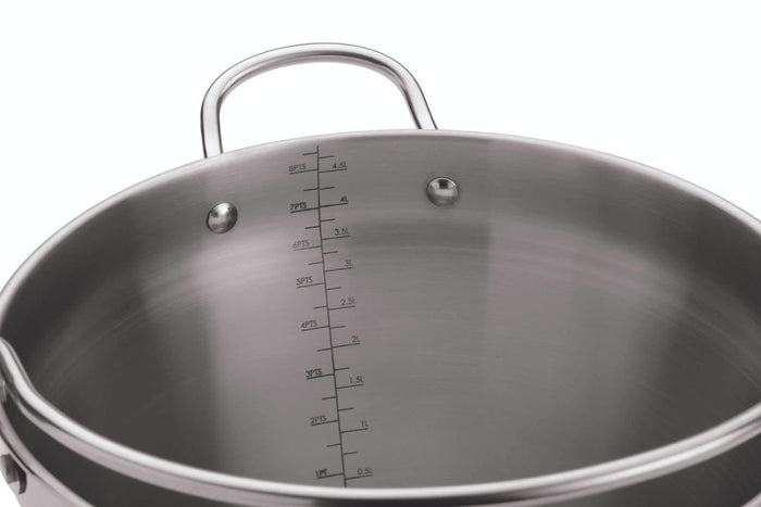 Mini marmite à confiture KitchenCraft Home Made en acier inox 4,5L
