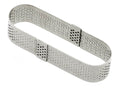Mini moule perforé oblong Mallard Ferrière en inox