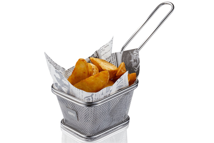 Mini-panier de service Gefu pour barbecue en inox