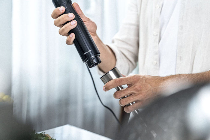 Mixeur plongeant ZWILLING Enfinigy noir avec gobelet 600ml et couvercle sous vide