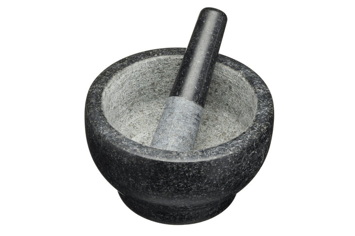 Mortier et pilon MasterClass en granit noir 20cm