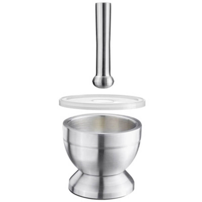 Mortier pilon Westmark Edelstahl en inox avec couvercle - diamètre 10cm