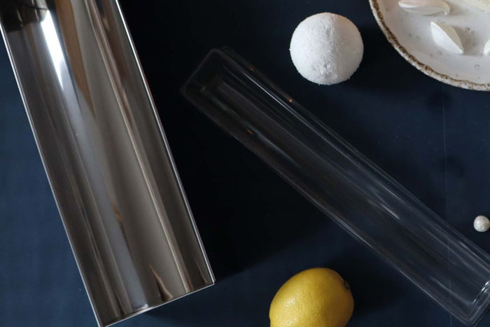 Moule à bûche en inox et insert semi rigide Scrapcooking - Réutilisable