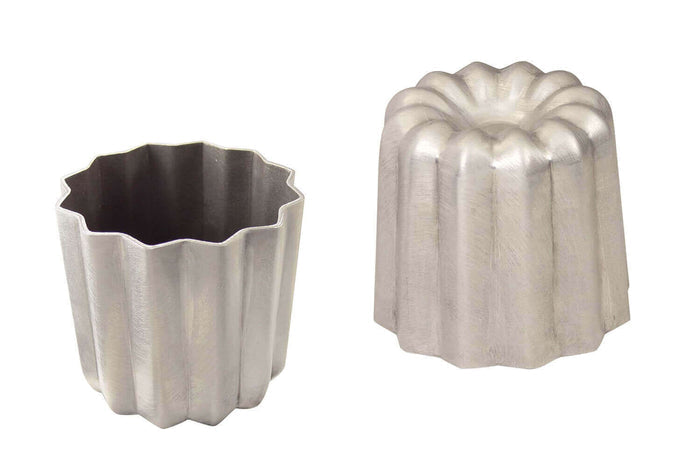 Moule à cannelé Gobel en aluminium anti-adhérent Ø55mm