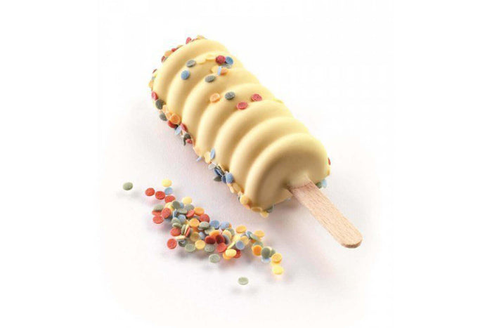 Moule à glaces en silicone Silikomart Mini Tango - 4 empreintes
