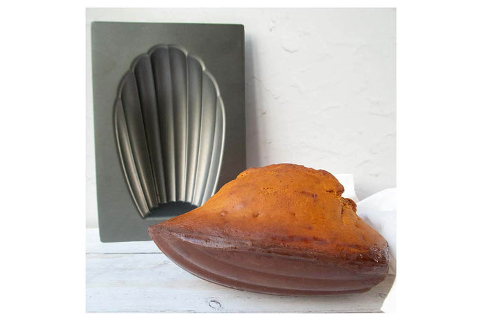 Moule à madeleine XXL taille madeleine 19,5x12x4cm